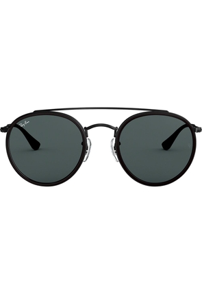 Ray-Ban RB3647 round double-bridge sunglasses - Black