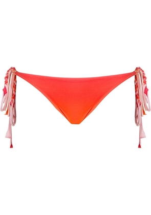 Amir Slama gradient bikini bottom - Red