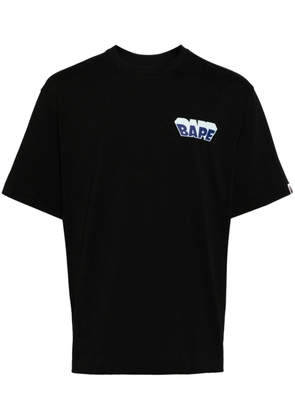 A BATHING APE® graphic-print cotton t-shirt - Black