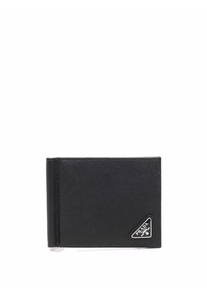 Prada Saffiano leather bi-fold wallet - Black