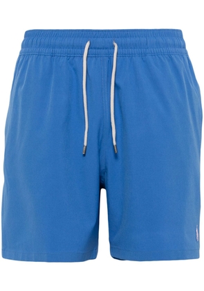 Polo Ralph Lauren embroidered-logo deck shorts - Blue