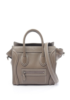 Céline Pre-Owned 2000s Luggage Nano tote bag - Grey