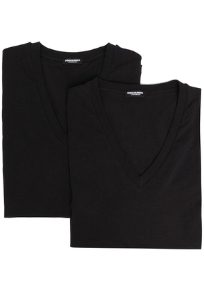 Dsquared2 two-pack V-neck T-shirt set - Black