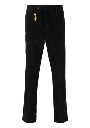 Manuel Ritz slim-cut chino trousers - Black