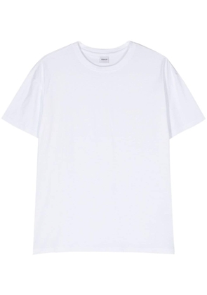 ASPESI rubberised-logo cotton T-shirt - White