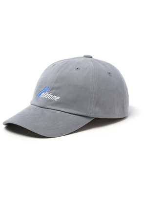 We11done logo-embroidered baseball cap - Grey
