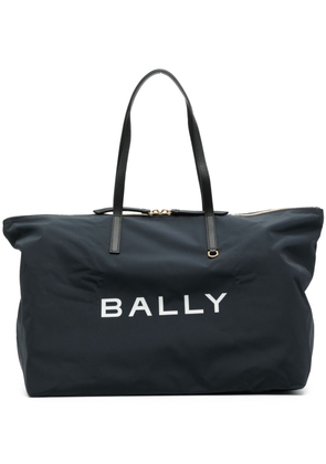 Bally Foldable logo-print tote bag - Blue