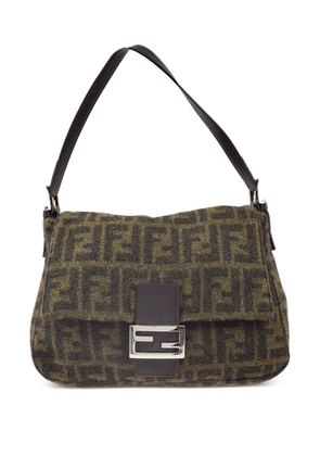 Fendi Pre-Owned 1990-2000s Zucca Mamma Baguette shoulder bag - Brown