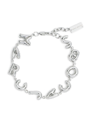 Marc Jacobs The Balloon logo bracelet - Silver