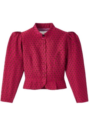 DESTREE Amoako textured-finish jacket - Pink