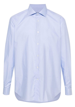 Corneliani classic-collar cotton shirt - Blue