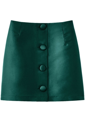 DESTREE Lucio button-up skirt - Green