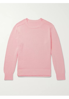Anderson & Sheppard - Cotton Sweater - Men - Pink - S