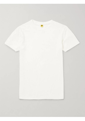 Velva Sheen - Slub Cotton-Jersey T-shirt - Men - Neutrals - S