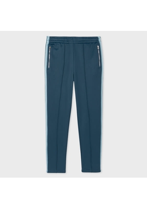 PS Paul Smith Blue Cotton-Blend Track Pants