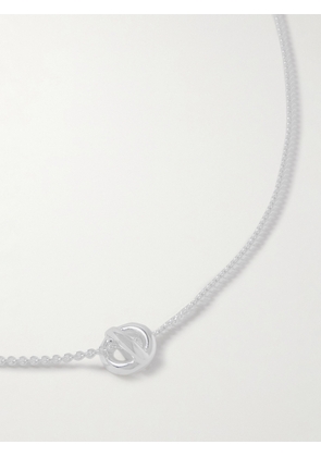 Le Gramme - Entrelacs Le 1 Sterling Silver Pendant Necklace - Men - Silver