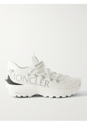 Moncler - Trailgrip Lite2 Logo-Print Ripstop and Rubber Sneakers - Men - White - EU 40