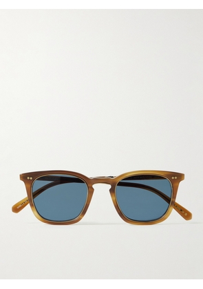 Mr Leight - Getty II S D-Frame Tortoiseshell Matte-Acetate Polarised Sunglasses - Men - Brown