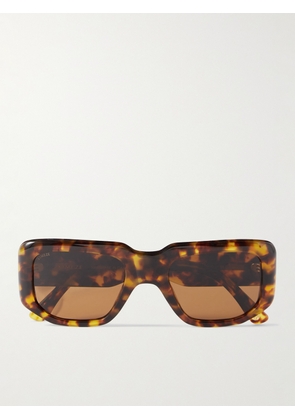 Kimeze - Amon Square-Frame Tortoiseshell Acetate Sunglasses - Men - Tortoiseshell