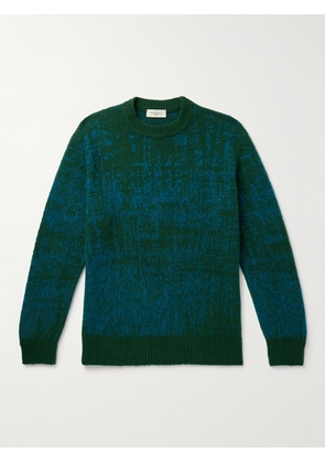 PIACENZA 1733 - Brushed-Wool Sweater - Men - Green - IT 46