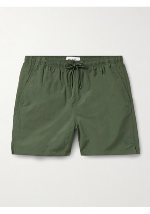 Norse Projects - Hauge Straight-Leg Mid-Length Recycled Swim Shorts - Men - Green - XS