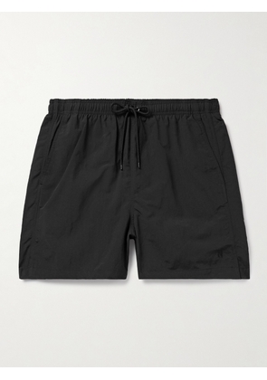Norse Projects - Hauge Straight-Leg Mid-Length Recycled Swim Shorts - Men - Black - XS
