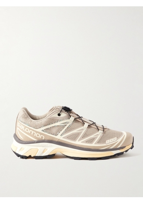 Salomon - XT-6 Mesh and Rubber Sneakers - Men - Neutrals - UK 9