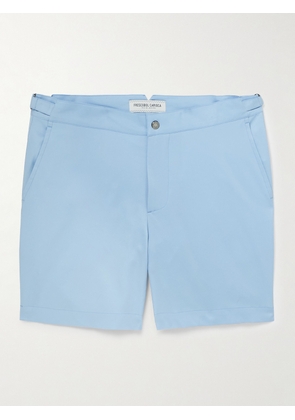 Frescobol Carioca - Rio Slim-Fit Mid-Length Recycled-Shell Swim Shorts - Men - Blue - S