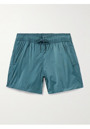 Frescobol Carioca - Salvador Straight-Leg Mid-Length Recycled Swim Shorts - Men - Blue - S