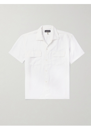 Monitaly - 50's Milano Lyocell Shirt - Men - White - S