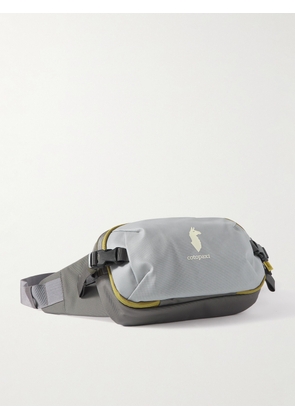 Cotopaxi - Allpa X 3L Logo-Print Coated Recycled-Nylon Belt Bag - Men - Gray