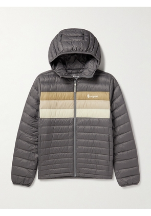 Cotopaxi - Fuego Quilted Ripstop Hooded Down Jacket - Men - Gray - S