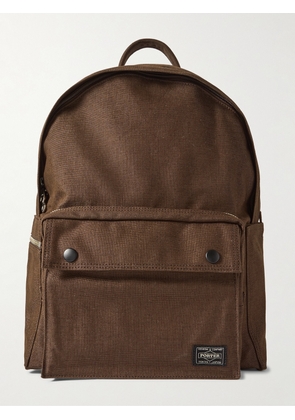 Porter-Yoshida and Co - Smoky Cordura® Cotton Backpack - Men - Brown