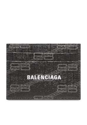 Balenciaga Bb Logo Print Card Holder