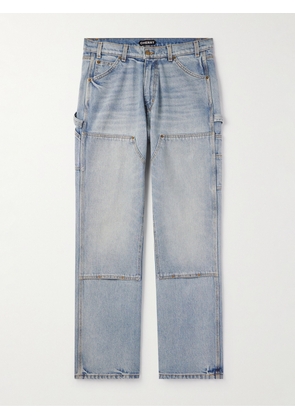 Cherry Los Angeles - Wide-Leg Panelled Jeans - Men - Blue - UK/US 28