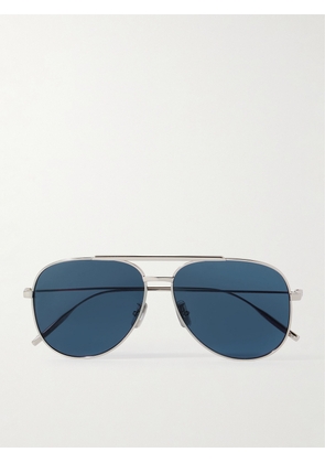 Givenchy - GV Speed Aviator-Style Silver-Tone Sunglasses - Men - Silver