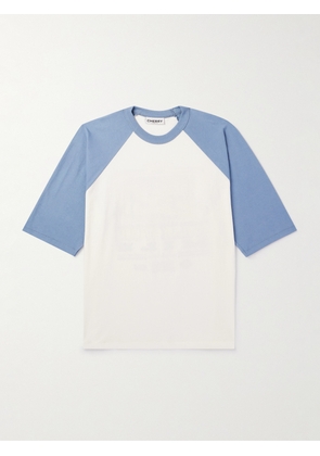 Cherry Los Angeles - Logo-Print Cotton-Jersey T-Shirt - Men - White - XS