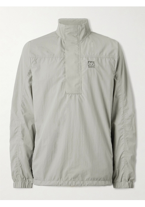 66 North - Laugardalur Logo-Embroidered Recycled-Shell Anorak - Men - Gray - S