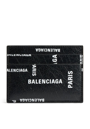 Balenciaga Lambskin Logo Card Holder