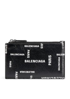 Balenciaga Leather Cash Card Holder
