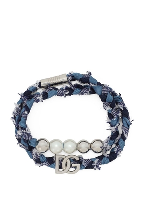 Dolce & Gabbana Braided Beaded Bracelet