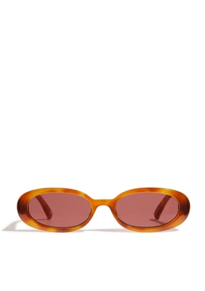Le Specs Outta Love Vintage Tortoiseshell Sunglasses
