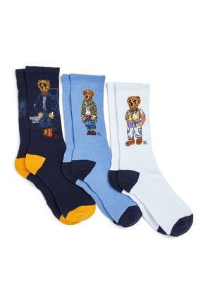 Polo Ralph Lauren Polo Bear Socks Gift Box (Pack Of 3)