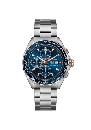 Tag Heuer Stainless Steel Formula 1 Chronograph Watch 44Mm