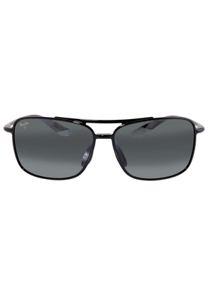 Maui Jim Kaupo Gap Neutral Grey Navigator Unisex Sunglasses 437-02 61
