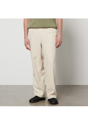 Corridor Cropped Cotton-Canvas Wide-Leg Trousers - S