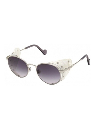 Moncler Grey Gradient Round Sunglasses ML0182 16B 53