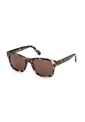 Moncler Brown Square Mens Sunglasses ML0192-F 55E 55