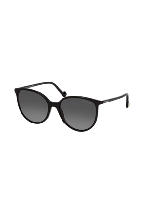Moncler Polarized Smoke Cat Eye Ladies Sunglasses ML0177 01D 56