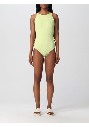 Bottega Veneta intrecciato nylon one-piece swimsuit